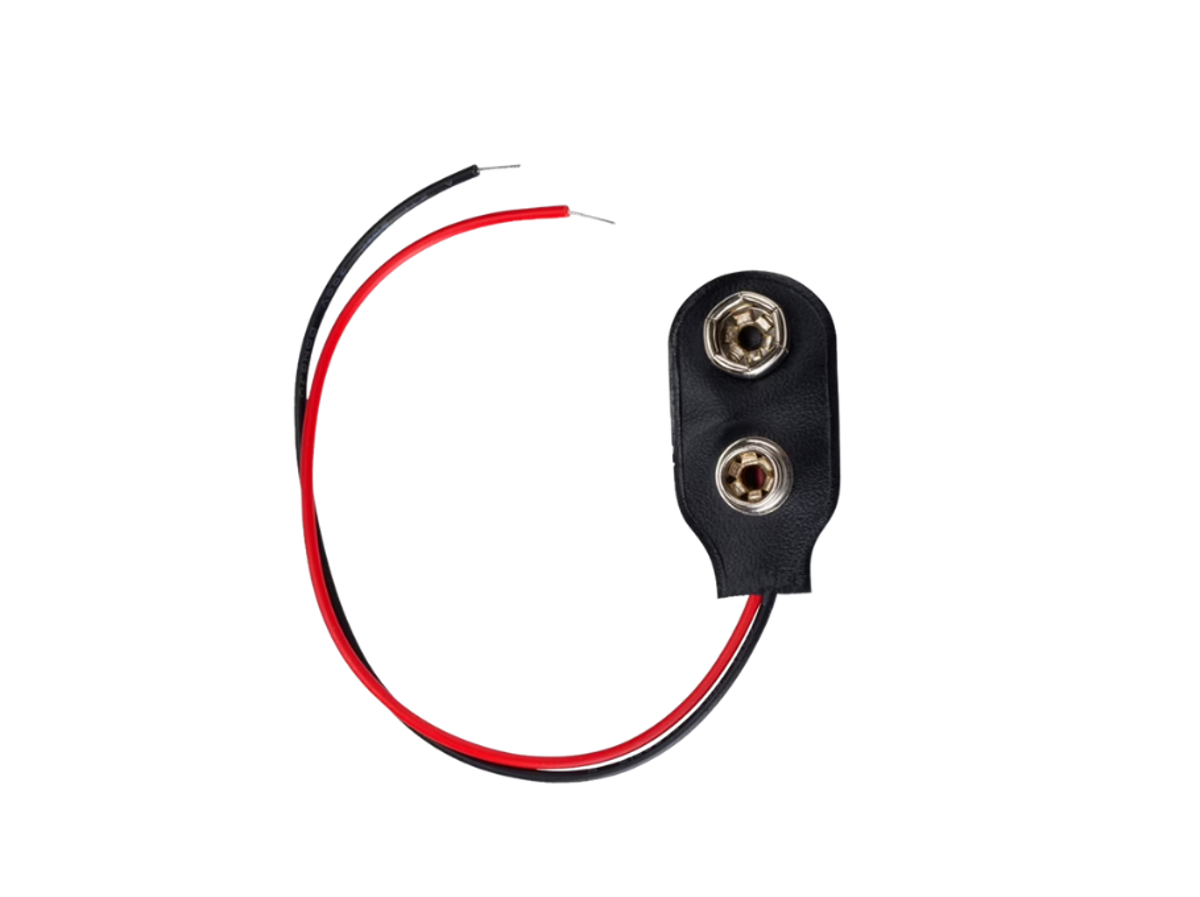 9 V Batterij connector
